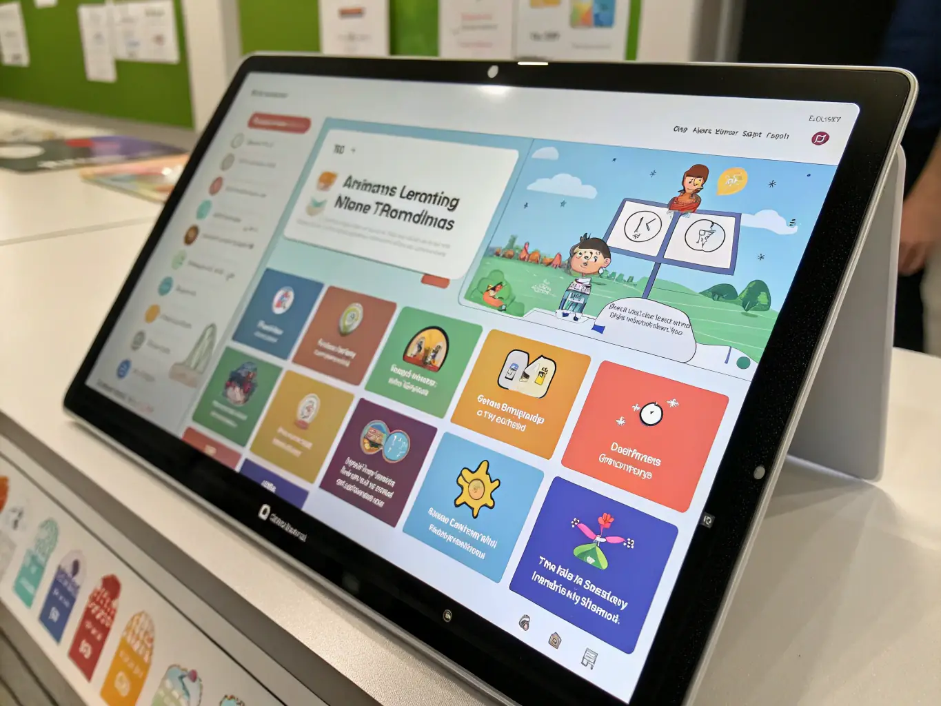 A screenshot of the smart education cloud platform's user interface, showcasing its intuitive design and easy navigation, with various educational tools and resources readily accessible.